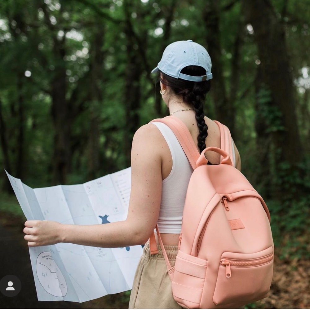 Dagne Dover Medium Dakota Backpack in limited edition color: Pomelo